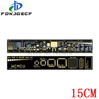 ไม้บรรทัด PCB ขนาด 15 ซม. สําหรับวิศวกรอิเล็กทรอนิกส์ Geeks Makers Fans PCB Reference Ruler PCB v2-6