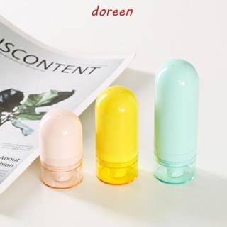 Doreen ขวดพลาสติกสูญญากาศ ขนาด 15 มล. 30 มล. 50 มล. สําหรับใส่โลชั่น ครีม แชมพู เจลอาบน้ํา เครื่องสําอาง