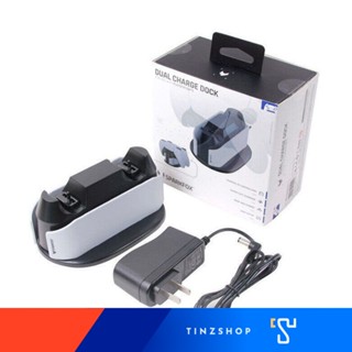 ราคา[ขายดี] SPARKFOX Dual Charge Dock USB Powered แท่นชาร์จจอย PS5 DualSense