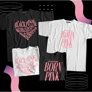 Yyds เสื้อยืดลําลอง แขนสั้น พิมพ์ลายกราฟฟิค BLACKPINK BORN PINK World Tour Fans พลัสไซซ์ สําหรับผู้ชาย และผู้หญิง