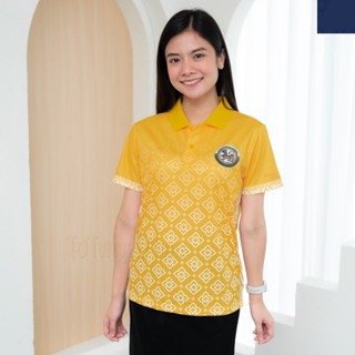 จัดส่งฟรี!! เสื้อโปโล เสื้อยืด พิมพ์ลาย สวมใส่สบาย THDLA02