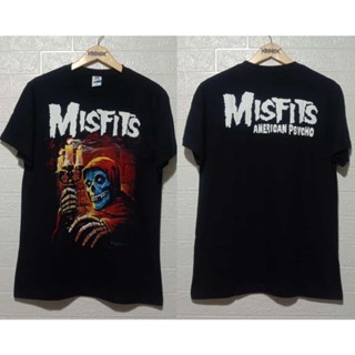 Misfits Band เสื้อยืด - AMERICAN PSYCHO Builtup Premium