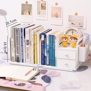เรียบง่ายนักเรียนเด็กชั้นวางหนังสือตั้งโต๊ะชั้นเก็บของไฟล์ตั้งโต๊ะกล่องเก็บของลิ้นชัก