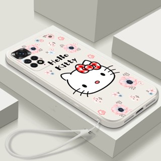 เคสโทรศัพท์มือถือ Tpu แบบนิ่ม ลายการ์ตูนคิตตี้ สีชมพู สําหรับ Poco X5 Pro 5G F5 Redmi Note 12 Pro 11S 5G 12C Xiaomi Mi 12T 12 Lite