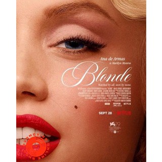 DVD Blonde (2022) บลอนด์ (เสียง ไทย/อังกฤษ | ซับ ไทย/อังกฤษ) DVD