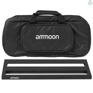 Ammoon DB-2 ชุดบอร์ดเหยียบกีตาร์ อะลูมิเนียมอัลลอย พร้อมกระเป๋าเก็บเทป [19][มาใหม่]