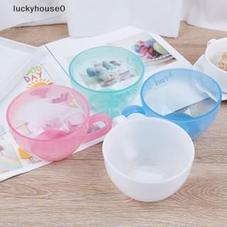 Luckyhouse0^^ ชามผสมอาหาร พลาสติก หลากสี 4 สี สําหรับทําอาหาร