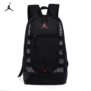 Air JORDAN กระเป๋าเป้สะพายหลังลําลอง กระเป๋านักเรียน ใส่คอมพิวเตอร์ได้ สําหรับผู้ชาย และผู้หญิง FB1766