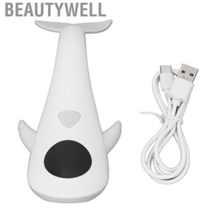 Beautywell Nail Lamp UV  Gel Nail Lamp Mini Handheld Nail Dryer Light Chargeable Cute Whale Shape Professional Nail Art Tools  Lamp