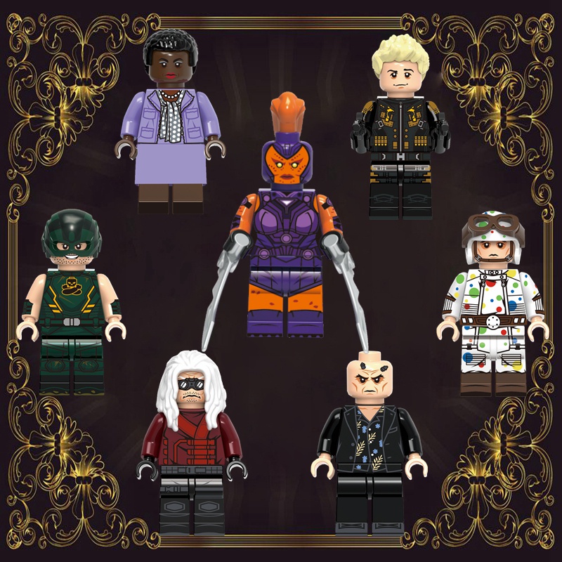 บล็อคตัวต่อ รูป The Suicide Squad Polka Dot Man ขนาดเล็ก ของเล่นเสริมการเรียนรู้ สําหรับเด็ก
