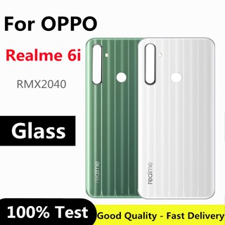 Bestore-6.5&amp;quot; เคสแบตเตอรี่ด้านหลัง แบบกระจก สําหรับ Oppo Realme 6i Realme 6i