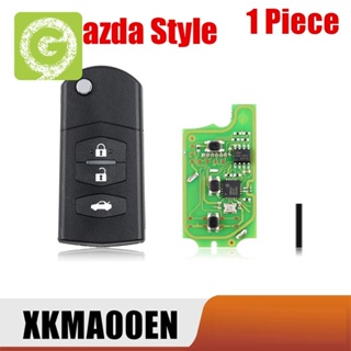 Xhorse XKMA00EN อะไหล่รีโมตกุญแจ 3 ปุ่ม สําหรับ Mazda Style VVDI