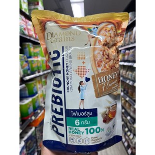 ไดมอน เกรน กราโนล่า พรีไบโอท ไฟเบอร์สูง 6g Diamond Grain Granola Prebiotic High Fiber 6g