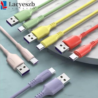 Lacyeszb อะแดปเตอร์สายชาร์จข้อมูล USB C 5A Type C 1 ชิ้น