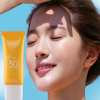 Svmy ครีมกันแดด 55 กรัม ป้องกันแสงแดด SPF50 + PA +++ ปกป้องผิว UVA UVB