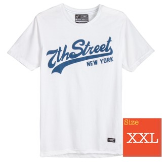 พร้อมส่ง ผ้าฝ้ายบริสุทธิ์ 7th Street เสื้อยืด ขนาด XXL รอบ อก 50 นิ้ว รุ่น RSV001XXL T-shirt