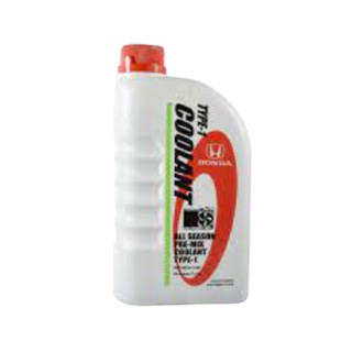 น้ำยาหล่อเย็น / PREMIXED LONG LIFE COOLANT เกรด สีเขียว ยี่ห้อ HONDA / TYPE -1 ปริมาณ 1 ลิตร / 1 Liter