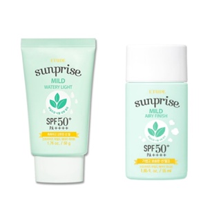 [Etude House] Sunprise Mild Airy Finish / Sunprise Mild Watery Light