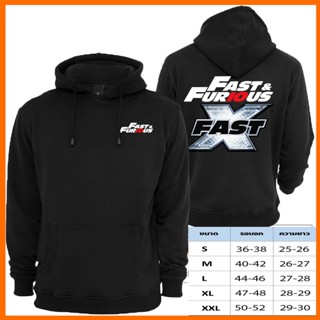 FAST10 เสื้อกันหนาว มีฮู้ดดี้ มีซิป ฟิล์ม Fast &amp; Furious 10fast X Unisex s-2xl พร้อมส่ง