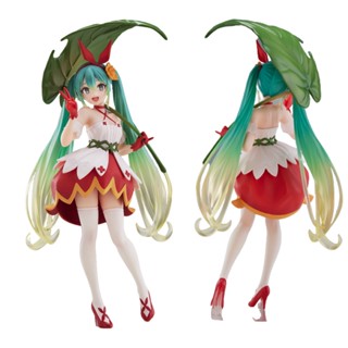 โมเดลฟิกเกอร์ PVC รูปอนิเมะ Hatsune Miku Miku Sailor Moon Thumbelina ขนาด 22 ซม. ของเล่นสําหรับเด็ก