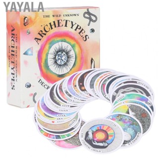 Yayala Round Tarot  Divination Tarot Card  for Family Gathering for Enthusiast Beginner