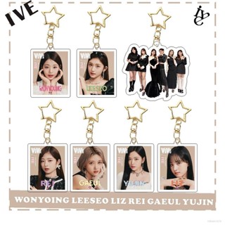 Gp1 IVE พวงกุญแจอะคริลิค จี้ Yujin Gaeul Wonyoung LIZ Rei Leeseo PG1