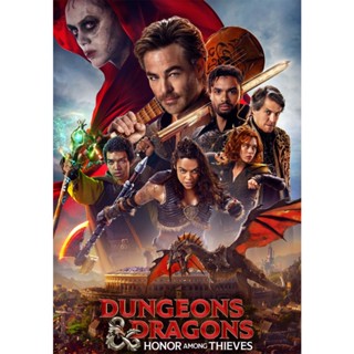 Dungeons &amp; Dragons Honor Among Thieves ดันเจียนส์ &amp; ดรากอนส์ เกียรติยศในหมู่โจร (2023) DVD หนังใหม่ มาสเตอร์ พากย์ไทย