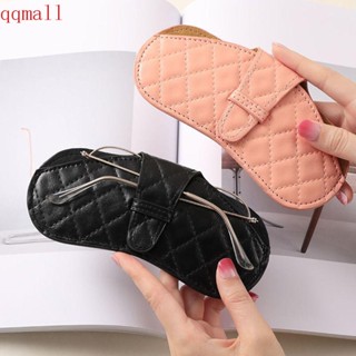 Qqmall เคสแว่นตา หนัง PU กันน้ํา แบบพกพา สไตล์เกาหลี