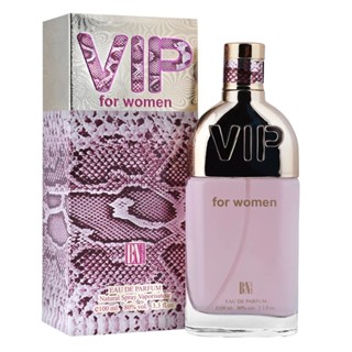 ราคาต่อขวด น้ำหอมผู้หญิง BN VIP FOR WOMEN 100 มล. กลิ่นหอมหวานปนเซ็กซี่ หรูหราไฮโซ
