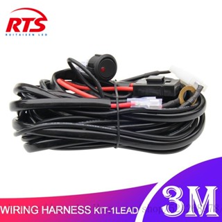 【พร้อมส่ง】สายไฟ Led 3M 12v 24v 40A สําหรับรถยนต์ ออฟโร้ด