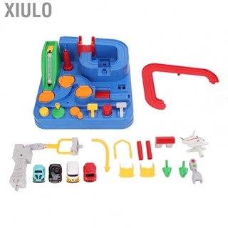 Xiulo Railcar Toy Educational Parent Child Interactive  Car Adventure Toys Gift