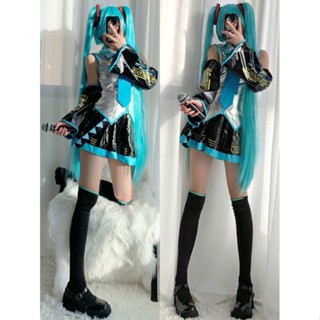 [พร้อมส่ง] เสื้อผ้าคอสเพลย์ Hatsune MIKU MIKU Formula