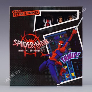 โมเดลฟิกเกอร์สไปเดอร์แมน Nto The Spider-verse Spider-man (miles Morales) ของเล่นสําหรับเด็ก