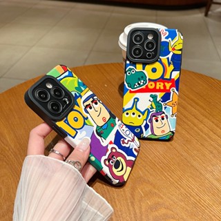 เคสโทรศัพท์มือถือ TPU แบบนิ่ม กันลื่น กันกระแทก ป้องกันกล้อง ลาย Toy Story สําหรับ iPhone 14 Pro Max 13 12 11 Pro X XS XR 7 8 Plus SE
