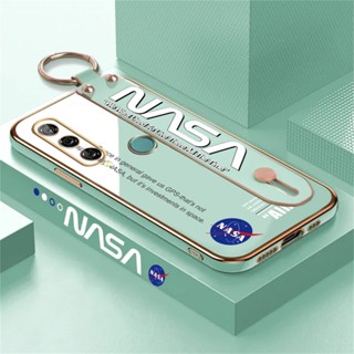 เคสโทรศัพท์มือถือยาง แบบนิ่ม ลาย NASA หรูหรา มีขาตั้ง สําหรับ Huawei Y6P 2020 Y7A Y9S Y7 Pro Y9 Prime 2019 Nova 5T 8i 7i 7SE Nova 3i