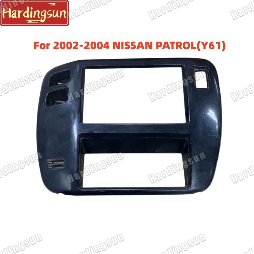 กรอบแผงวิทยุรถยนต์ 9 นิ้ว สําหรับ 2002-2004 NISSAN PATROL(Y61) Android MP5 GPS 2 Din