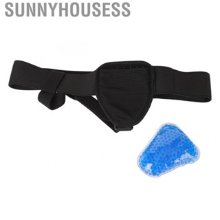 Sunnyhousess Hernia Support Truss  Adjustable Inguinal Hernia Belt PVC Gel Bag Unisex  for Postoperative Rehabilitation