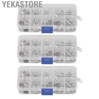 Yekastore Brooch Buttons  3 Boxes 150pcs Shirt Brooch Buttons  for Cardigan Sweater