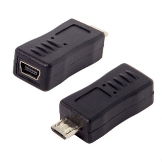 Xiwai อะแดปเตอร์ชาร์จ Micro USB 5Pin Male to Mini Female สําหรับแท็บเล็ต โทรศัพท์มือถือ