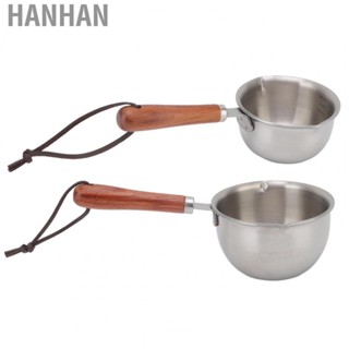 Hanhan Mini Butter Warmer Pan Small Butter Warmer Pot Fast Heating Deepen Bottom for Kitchen