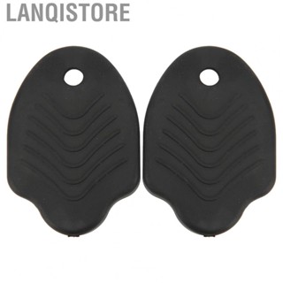 Lanqistore 1 Pair Cycling Cleats Cover Rubber Bike Shoe Cleats Protective Cover For Bike