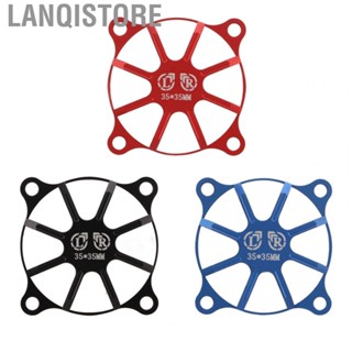 Lanqistore ESC Cooling Fan Cover Aluminum Alloy RC Fan Cover Vivid Practical For RC