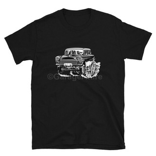 เวรเอ้ย  เสื้อยืดแขนสั้น พิมพ์ลาย 1955 Chey Nomad Race Car 55 Chey Gasser สําหรับผู้ชาย 455070S-5XL