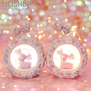 Lilishop Night Light Ornaments Cute Fawn Girls Desktop Decoration for Holiday Birthdays Gifts Home Decoration