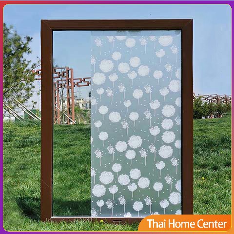 สติ๊กเกอร์ฝ้า ฟิล์มติดกระจกบ้าน สูญญากาศ กันแดด window film ราคา ถูกที่สุด ดีลบีเคเค แกลเลอรีภาพที่ 7