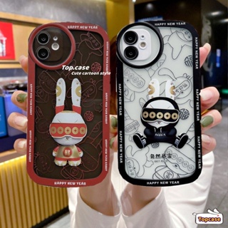 เคสป้องกันโทรศัพท์มือถือ แบบนิ่ม ลายกระต่าย สําหรับ Vivo Y27 V25 Y35 Y16 Y22 Y02s V23 V20Pro Y15A Y15S Y21 Y21s Y21T Y33s Y33T Y20 Y20i Y12s Y17 Y12 Y11 Y15 Y1s Y91C S1 Y91i Y50 Y95 Y51 Y31