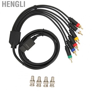 Hengli RGB RGBS Composite Cable Cord  Component AV Cable Multipurpose  for Game Consoles