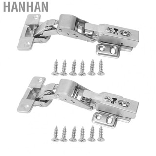 Hanhan Kitchen Cabinet Hinges  Zinc Alloy Buffer Effect Cabinet Installation Accessories 15 Kg Home Soft Close Hinges  for Kitchen