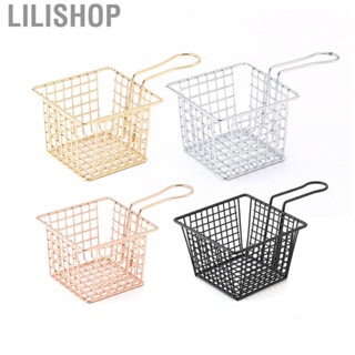 Lilishop Deep Fryer   Durable Fries  Strudy Structure Convenient Drainage Large   for Home