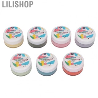 Lilishop Resin Pigment   Epoxy Resin Color Pigment 7 Pcs High Concentration  for UV Drip